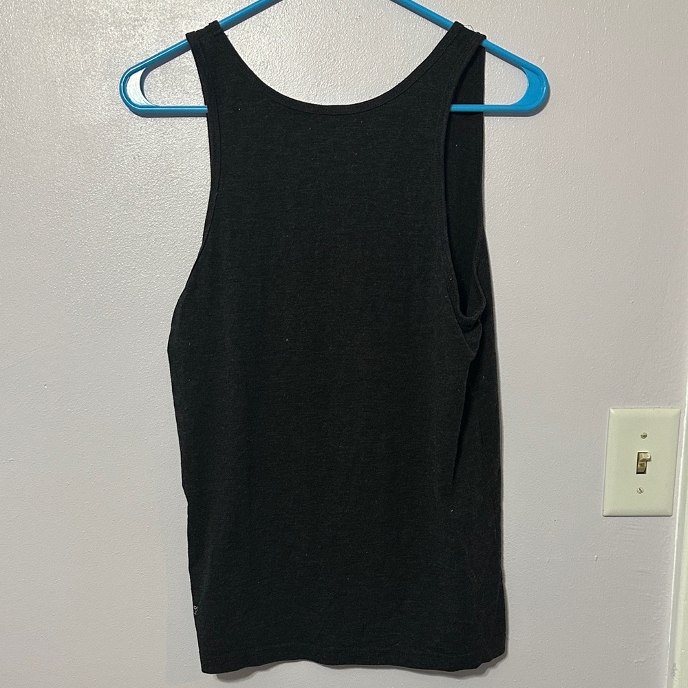 Coffee Then Jiu Jitsu Graphic Tank Top - Dark Gray - Picture 4 of 4